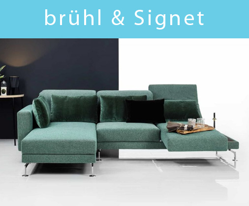 Sofas von brühl und Signet