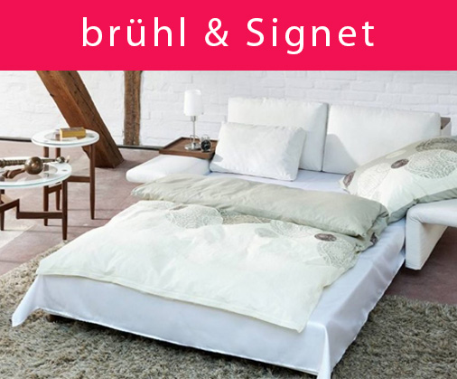 Schlafsofas von brühl und Signet