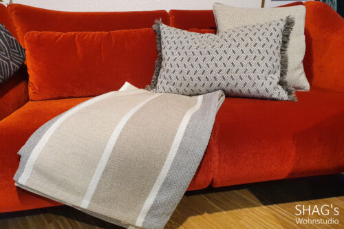 SHAGs Wohnstudio München Decken Wohnen Geschenkartikel ClickandCollect CallandCollect Plaid Streifen