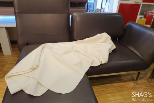 SHAGs Wohnstudio München Decken Wohnen Geschenkartikel ClickandCollect CallandCollect Plaid Superfine Lambswool natur