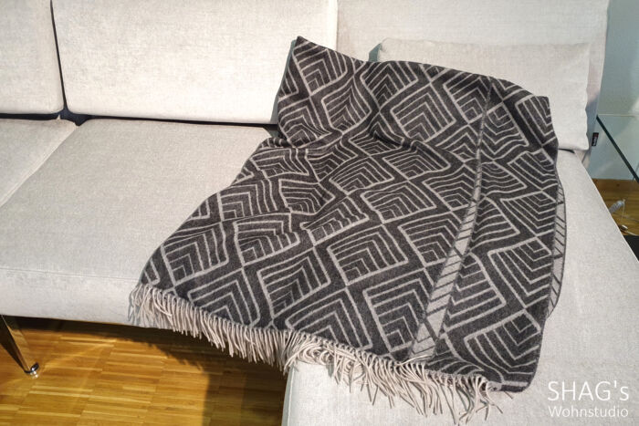 SHAGs Wohnstudio München Decken Wohnen Geschenkartikel ClickandCollect CallandCollect Plaid zweiseitig Kaschmir Wolle