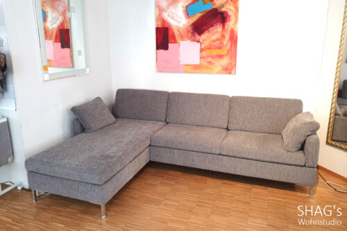 SHAGs Wohnstudio München Schwabing brühl alba Ecksofa recamiere relax entspannen liegen abklappbare Armlehnen Kopfstütze verstellbare Sitztiefen höhenverstellbar