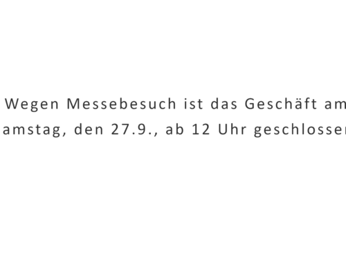 Aktuelles zu unseren Öffnungszeiten
